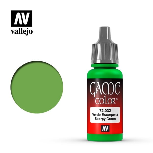 Vallejo 72032 Game Color - Vert Scorpion 18 ml 