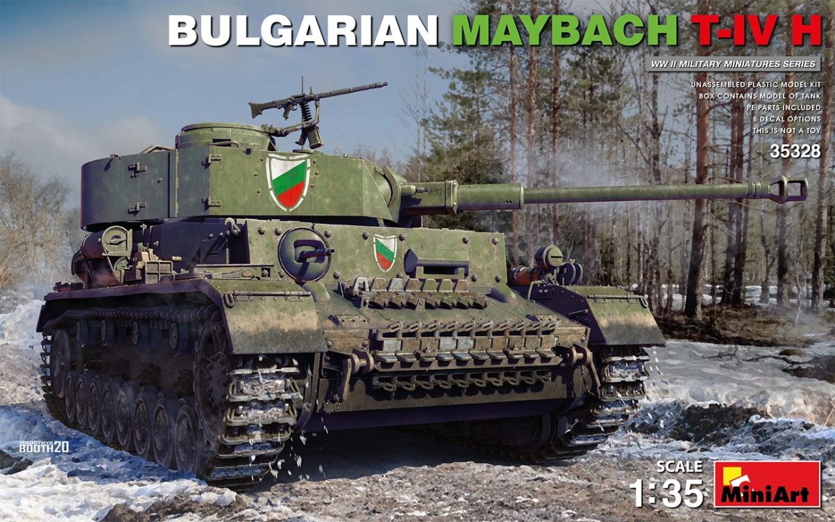 MiniArt 35328 MAYBACH T-IV BULGARE H 1/35
