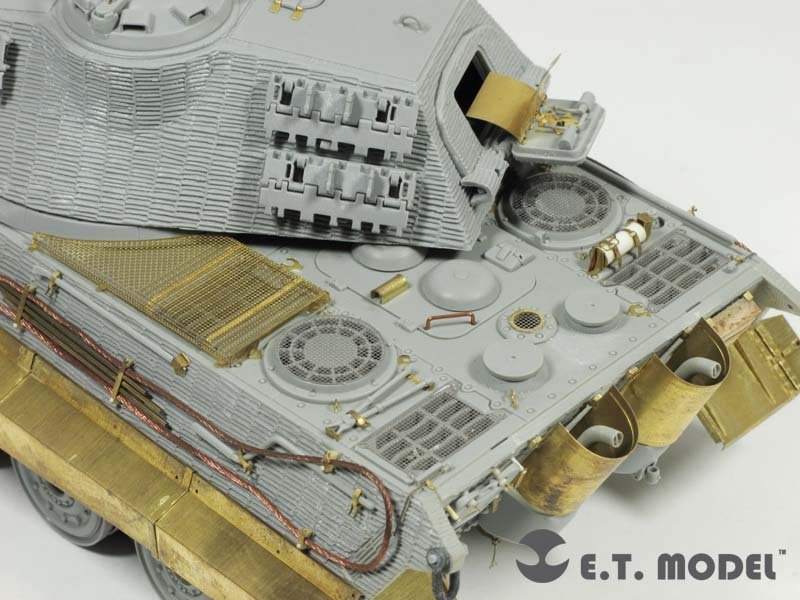 ET Model E35-033 WWII German KING TIGER (Tourelle Porsche) (Pour kit DRAGON) (1/35) – image 6