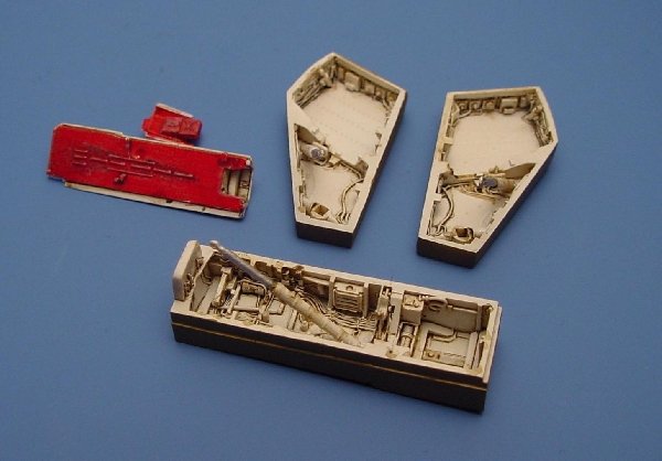 Aires 7083 McDD F-4 PHANTOM II baie de train d'atterrissage 1/72 Revell