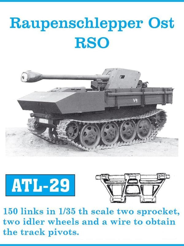 Friulmodel ATL-029 Raupenschlepper Ost RSO 1/35