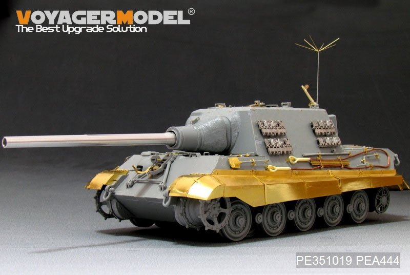 Maquette Voyager PE351019 Jagdtiger allemand de la Seconde Guerre mondiale (modèle de base) pour TAKOM 8001 au 1/35  – immagine 16