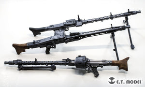 ET Model P06-001 Mitrailleuse allemande MG42 et boîte de munitions de la Seconde Guerre mondiale (impression 3D) 1/6 – immagine 6