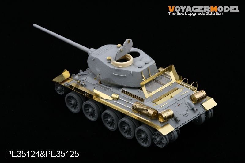 Garde-boues Voyager modèle PE35125 pour T-34 Mod 42-44 pour tous les modèles au 1/35 – imagen 5