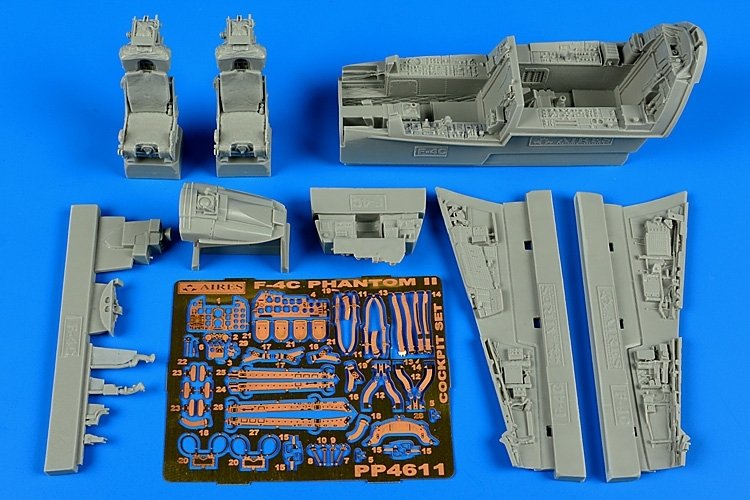 Ensemble cockpit Aires 4611 F-4C Phantom II 1/48 ACADEMY