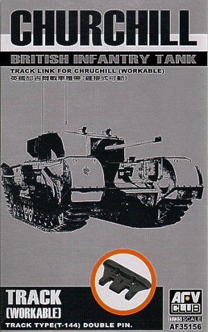 AFV Club 35156 Churchill chenille fonctionnelle 1/35