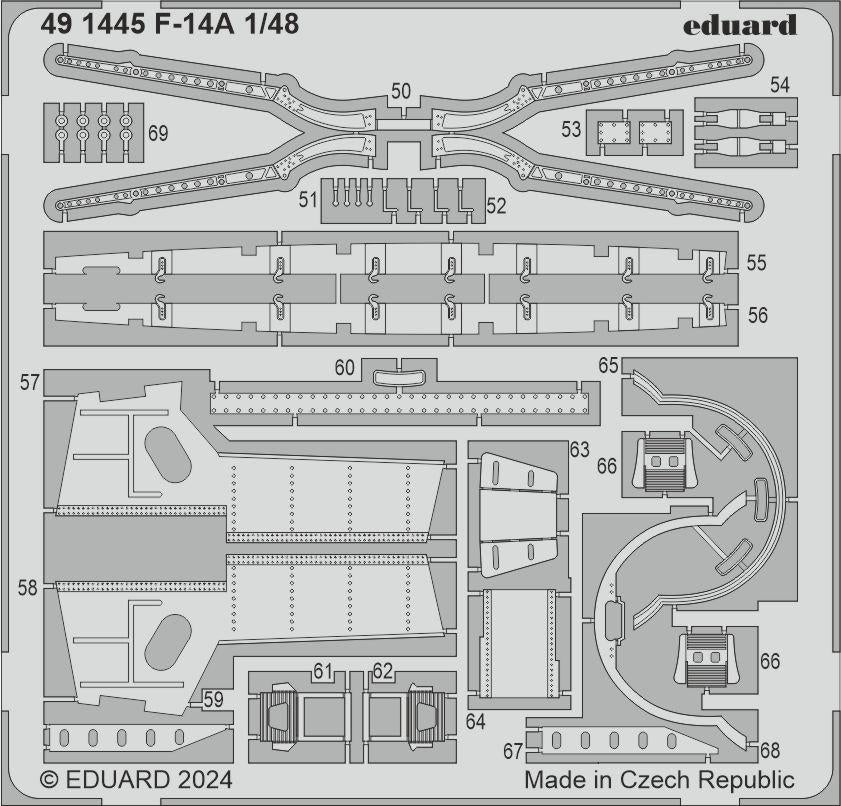 Eduard 491445 F-14A GREAT WALL HOBBY 1/48 – image 2