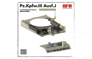 Rye Field Modèle 5072 Pz.Kpfw.III Ausf.J INTÉRIEUR COMPLET 1/35 – image 8