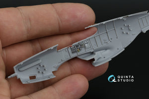 Intérieur imprimé en 3D et coloré sur papier décalcomanie pour P-51B/P-51C Mustang (Arma Hobby) - Quinta Studio QD72219, échelle 1/72 – Bild 7