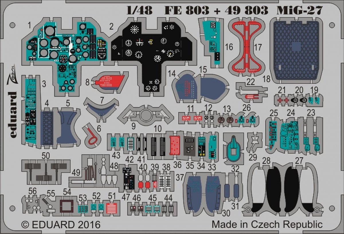 Eduard FE803 MiG-27 1/48 TROMPETTE
