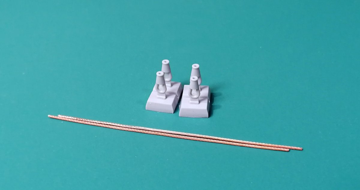 Câble de remorquage Eureka XXL ER-4807 pour chars soviétiques T-54/T-55 à l&amp;#39;échelle 1/48 – Bild 2