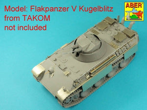 Aber 35L-342 Deux canons antiaériens allemands de 3 cm Flak 103 pour chars « Kugelblitz » / Set of two 3cm Flak 103 barrels for German anti-aircraft tanks « Kugelblitz » 1/35 – image 7