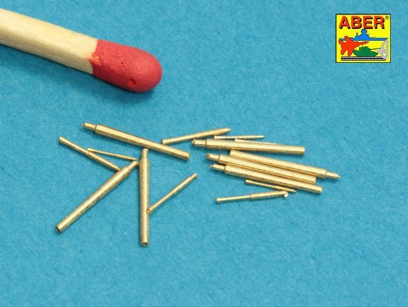Ensemble de canons Aber 350L-75 pour croiseurs légers japonais tels que : Abukama ; Isuzu ; Kinu ; Nagara ; Natori ; Yura - 140 mm x 7, 25 mm x 4, 13 mm x 4 (1/350) – immagine 3
