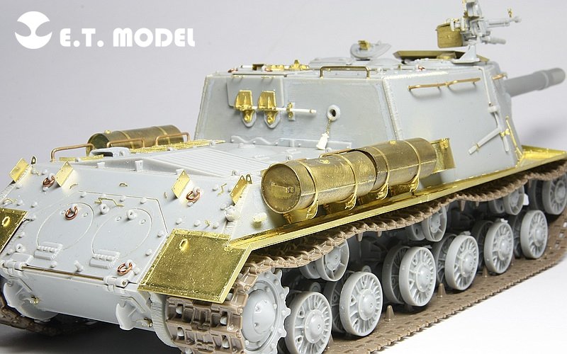 Réservoirs de carburant latéraux de chars soviétiques de la Seconde Guerre mondiale, modèle ET EA35-008, échelle 1/35