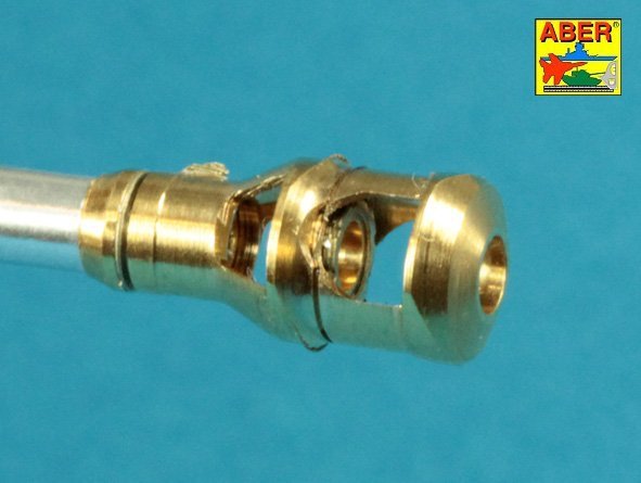 Canon allemand Aber 35L-046n de 75 mm pour Kwk 40 L/48 avec frein de bouche modèle ancien pour Pz.Kpfw. IV Ausf.G tardif - Ausf.H (1/35) – Bild 3