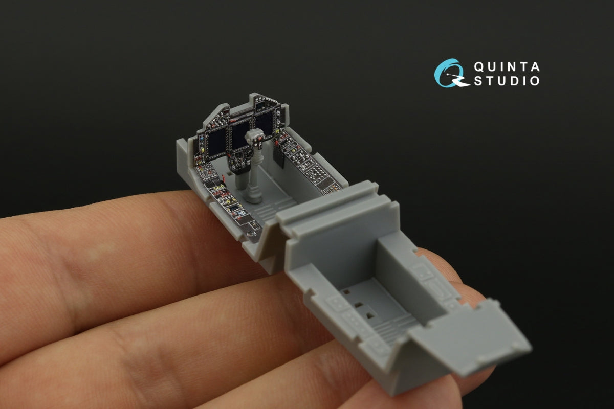 Intérieur coloré imprimé en 3D sur papier décalcomanie pour MiG-29K (QDS-48458 de Quinta Studio, HobbyBoss) (petite version) 1/48 – image 7