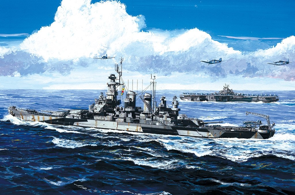 J'adore le kit 65704, un BB-55 de Caroline du Nord de qualité supérieure au 1/700