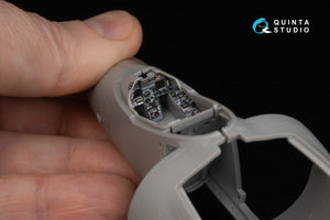 Intérieur imprimé en 3D et coloré sur papier décalcomanie Quinta Studio QDS-48344 Sea Harrier FA.2 (Kinetic) (Petite version) 1/48  – Bild 8