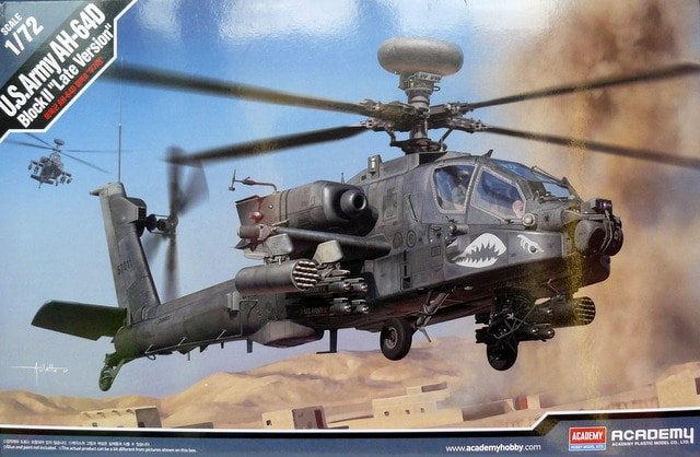 Maquette Academy 12551 AH-64D Block II Version tardive, Armée américaine, échelle 1/72