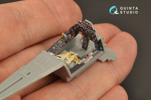 Intérieur imprimé en 3D et coloré sur papier décalcomanie Quinta Studio QD48265 Fw 190A-8 (Hasegawa) 1/48 – immagine 4