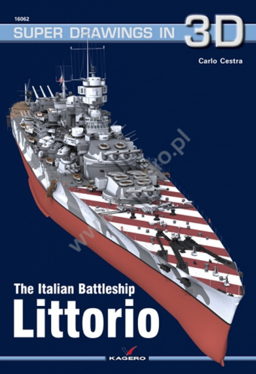 Kagero 16062 Le cuirassé italien Littorio EN