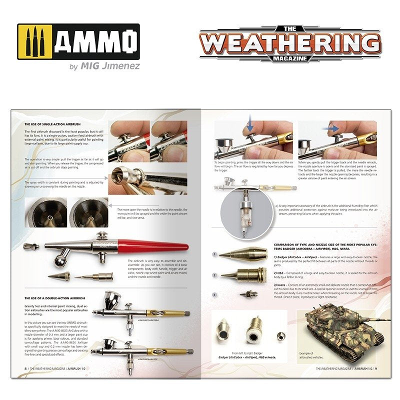 Ammo of Mig 4535 The Weathering Magazine 36 - Airbrush 1.0 (Anglais) – immagine 3