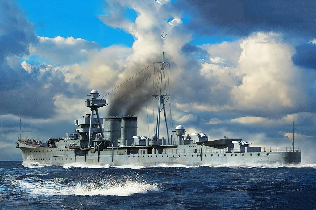 Trumpeter 06741 HMS Calcutta croiseur léger 1/700