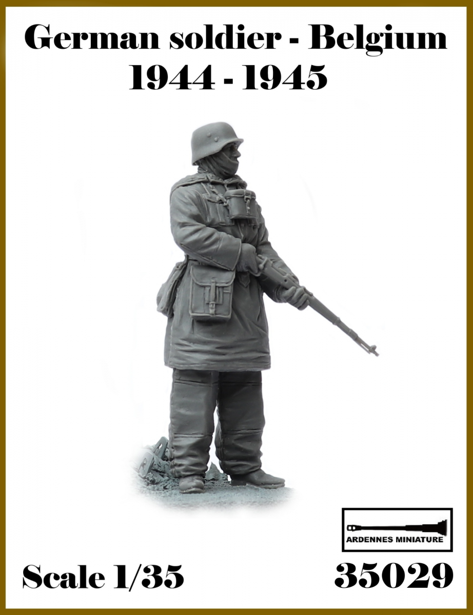 Ardennes Miniature 35029 SOLDAT ALLEMAND - BELGIQUE 1944-1945 1/35