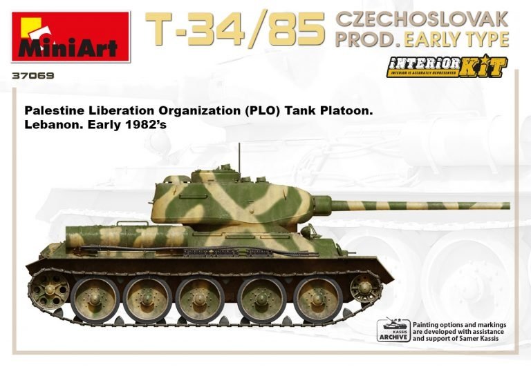 Miniart 37069 T-34/85 Production tchécoslovaque Type précoce 1/35 – immagine 10