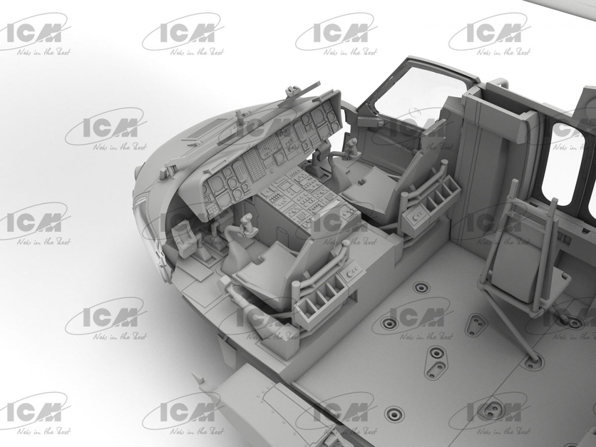 ICM 48361 UH-60A Black Hawk US Military Transport Helicopter 1/48 – zdjęcie 10