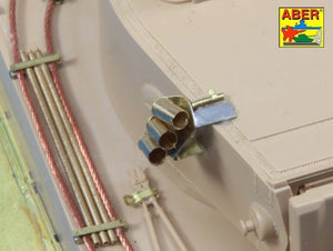 Décharges fumigènes Aber R-34 pour chars allemands comme Tiger I, Panther A/D, Panzer IIIL, Panzer IVG, Luchs, Puma (1/35) – Bild 7