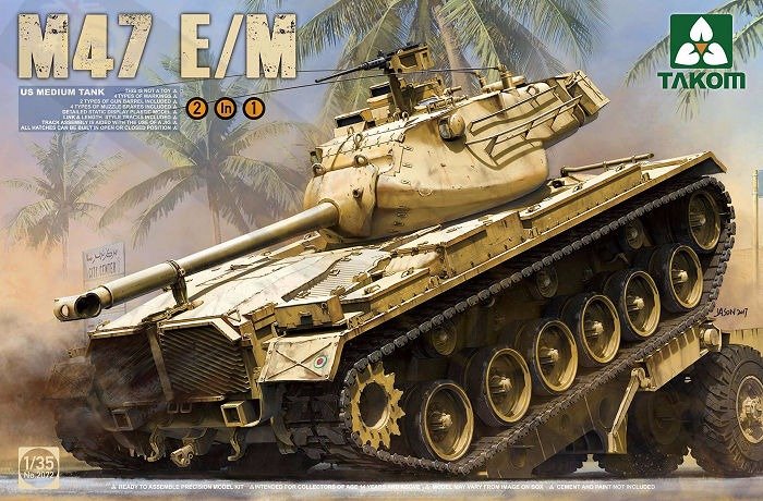 Takom 2072 M47 E/M (2 en 1) (1/35)