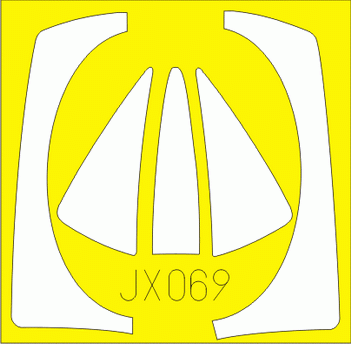 Eduard JX069 F-100D 1/32 TRUMPETER 