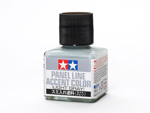 Tamiya 87189 Peinture d&amp;#39;accentuation pour lignes de panneaux Gris clair 40 ml