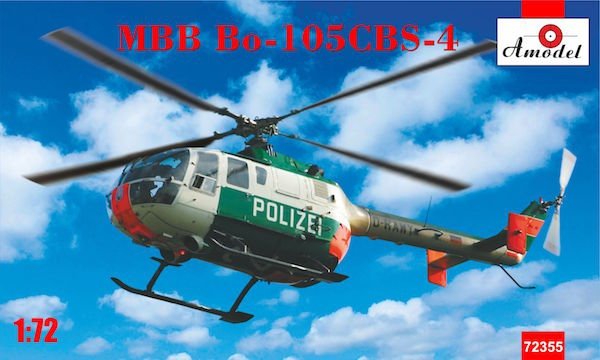 Modèle A 72355 MBB Bo-105 CBS-4. Police allemande 1/72
