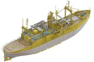 Hasegawa HP001 Navire de recherche antarctique Soya, deuxième expédition antarctique, échelle 1/250 – Bild 2
