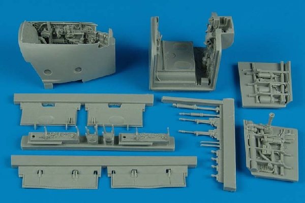 Aires 2116 AV-8B Harrier II baie de roue 1/32 Trumpeter 