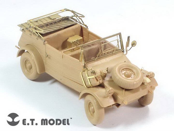 ET Model E35-129 WWII German Kübelwagen Type 82 (Pour kit TAMIYA) (1/35) – immagine 2