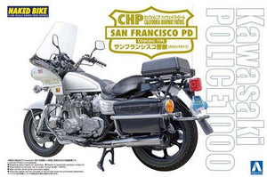 Aoshima 00340 Naked Bike No.114 CHP San Francisco PD Type de capot (1/12)
