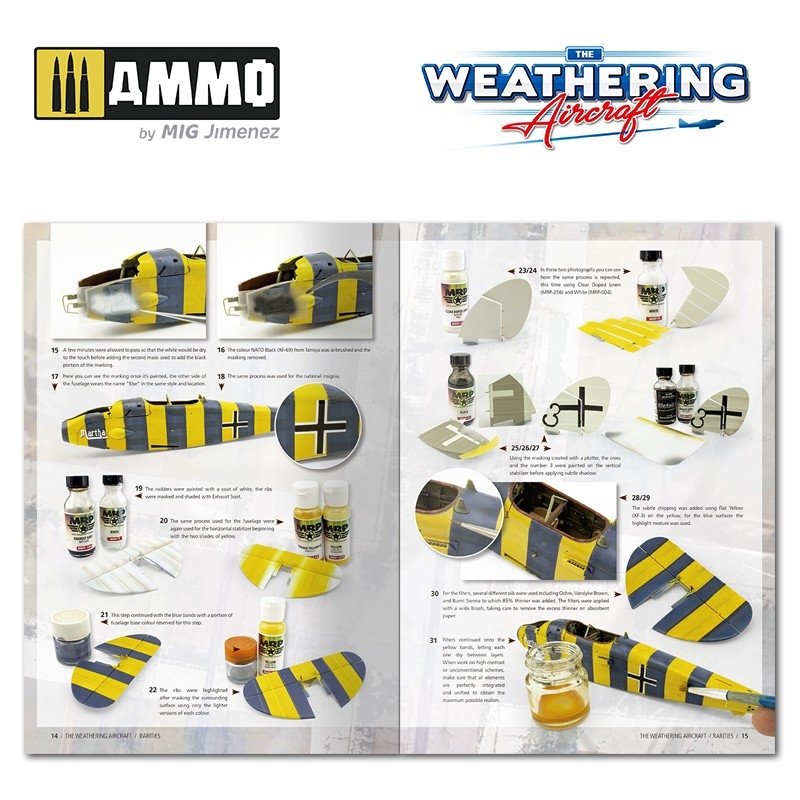 AMMO de Mig Jimenez 5216 The Weathering Aircraft Numéro 16. RARESTÉS (Anglais) – Bild 5