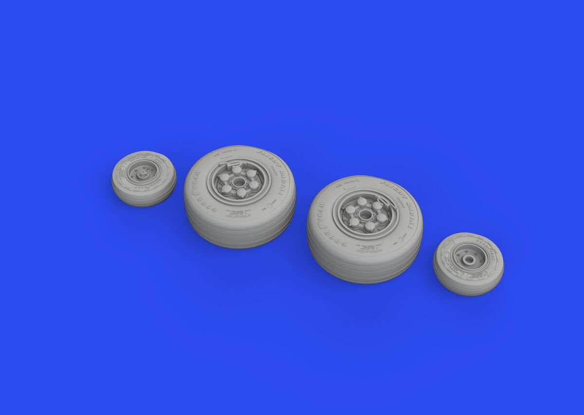 Roues Eduard 632171 Tornado GR.4 ITALERI 1/32