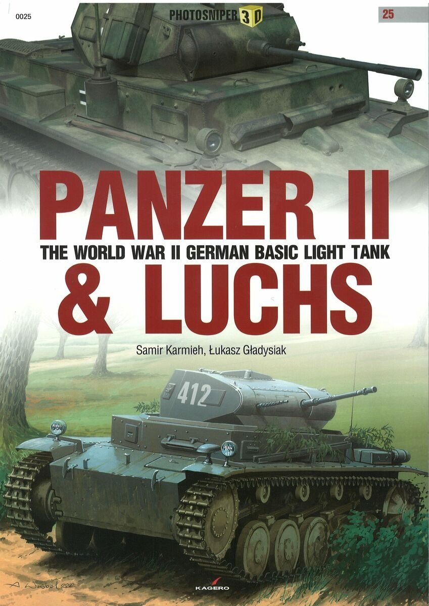 Kagero 0025 Panzer II &amp; Luchs FR