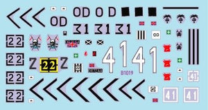 Star Decals 48-B1019 Challenger 2 - CR2. Op.Telic - Invasion et occupation de l&amp;#39;Irak 2003-2011 1/48 – Bild 3