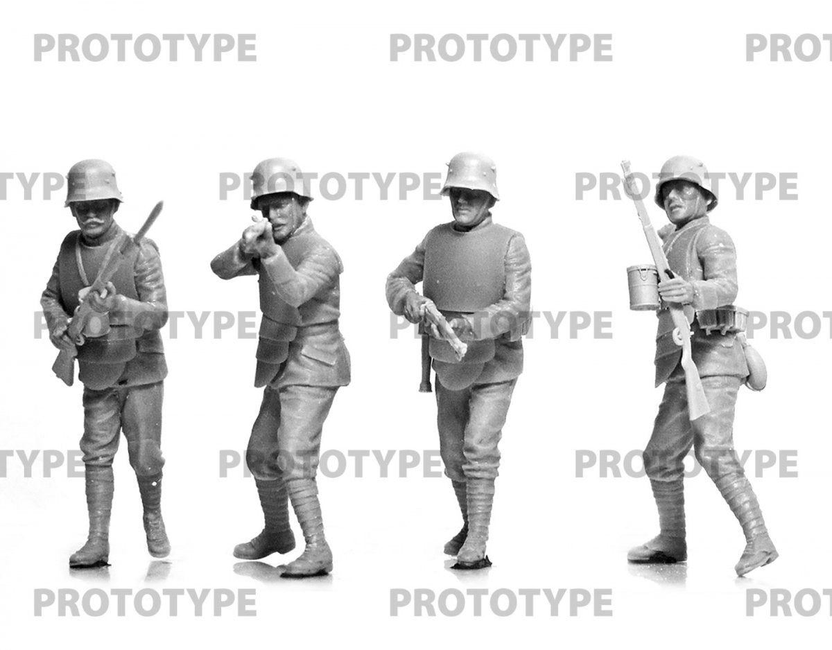 ICM 35722 WWI German Infantry in аrmor 1/35 – zdjęcie 2