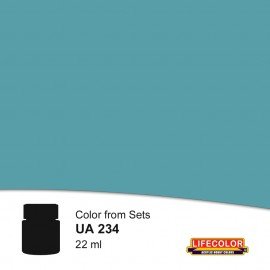 Lifecolor UA234 Bleu clair allemand RAL 5012 22ml