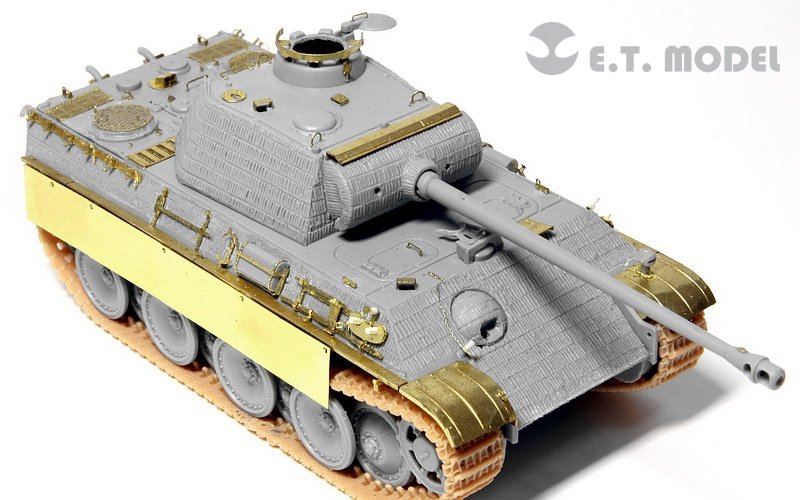 Maquette ET Model E72-009 Panther G allemand de la Seconde Guerre mondiale pour kit DRAGON au 1/72 – image 6