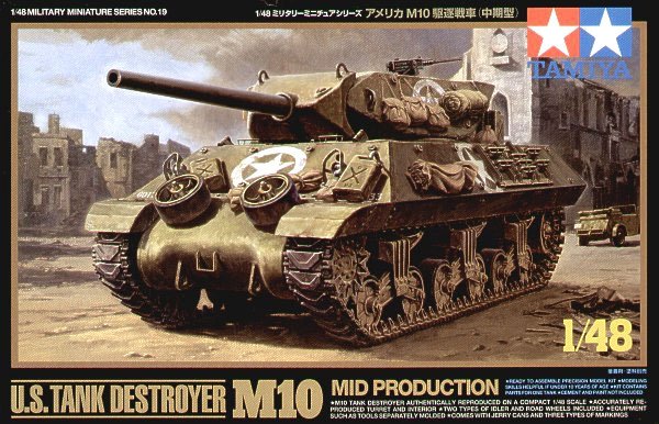 Tamiya 32519 M10 Chasseur de chars américain (1/48)