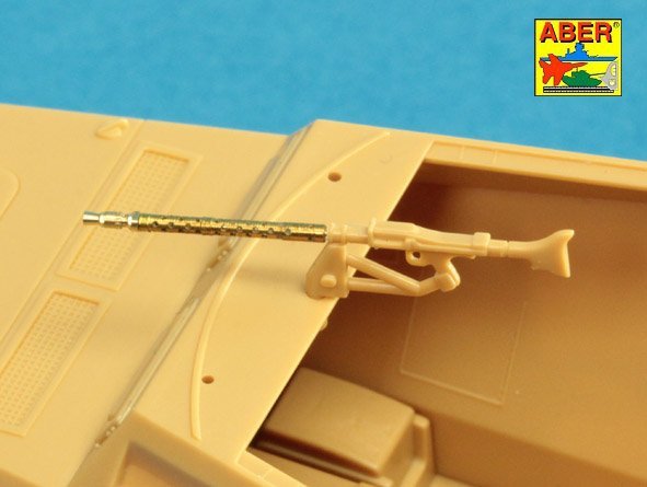 Aber 48L-21 Jeu de 2 canons pour mitrailleuses allemandes MG34 (1/48) – image 5