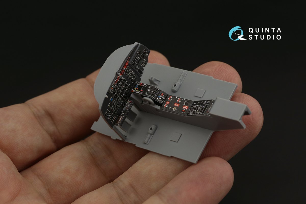 Quinta Studio QDS-48237 B-26K 3D-Printed &amp;amp; coloured Interior on decal paper (ICM) (Small version) 1/48 – zdjęcie 5