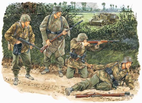 Dragon 6155 Kampfgruppe Von Luck Normandie 1944 (1/35)